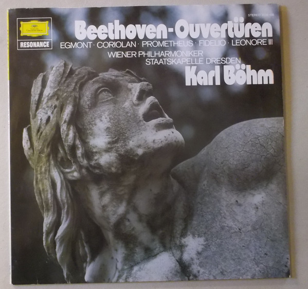 Cover Beethoven*, Wiener Philharmoniker, Staatskapelle Dresden, Karl Böhm - Ouvertüren (LP, Comp, RE) Schallplatten Ankauf