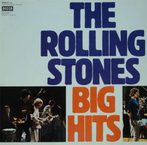 Cover The Rolling Stones - Big Hits (LP, Comp, RE, Club) Schallplatten Ankauf