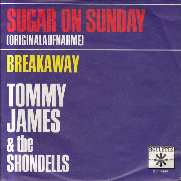 Cover Tommy James & The Shondells - Sugar On Sunday (7, Single) Schallplatten Ankauf