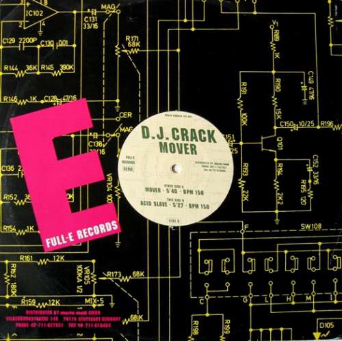 Cover D.J. Crack* - Mover (12) Schallplatten Ankauf