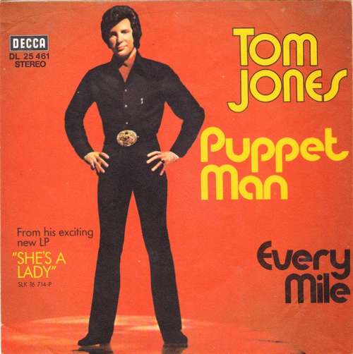Cover Tom Jones - Puppet Man (7, Single) Schallplatten Ankauf