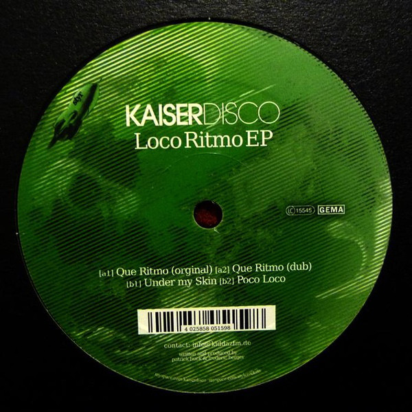 Cover Kaiserdisco - Loco Ritmo EP (12, EP) Schallplatten Ankauf