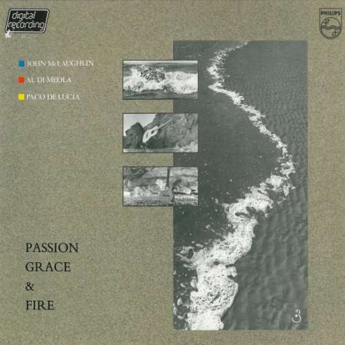 Cover John McLaughlin, Al Di Meola, Paco De Lucia* - Passion, Grace & Fire (LP, Album) Schallplatten Ankauf