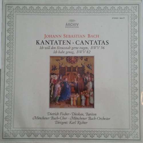 Cover Johann Sebastian Bach - Kantaten • Cantatas (LP, Album, Gat) Schallplatten Ankauf