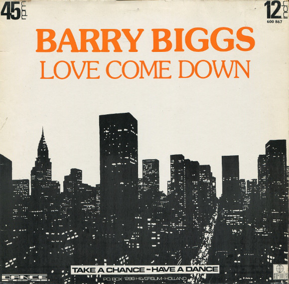 Cover Barry Biggs - Love Come Down (12) Schallplatten Ankauf