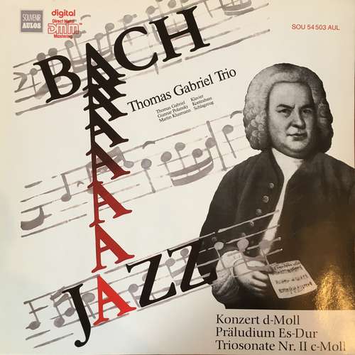 Cover Thomas Gabriel Trio - Bach-Jazz (LP) Schallplatten Ankauf
