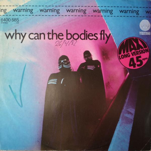 Cover Warning (2) - Why Can The Bodies Fly (12, Maxi) Schallplatten Ankauf
