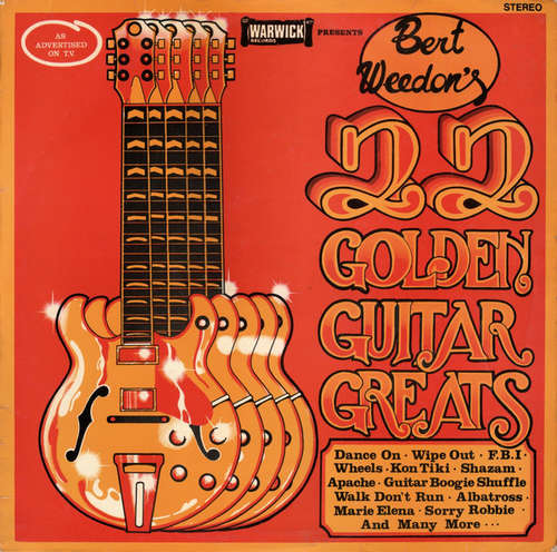 Cover Bert Weedon - Bert Weedon's 22 Golden Guitar Greats (LP, Album) Schallplatten Ankauf