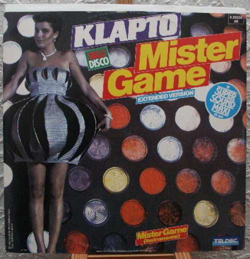 Cover Klapto - Mister Game (Extended Version) (12, Maxi) Schallplatten Ankauf