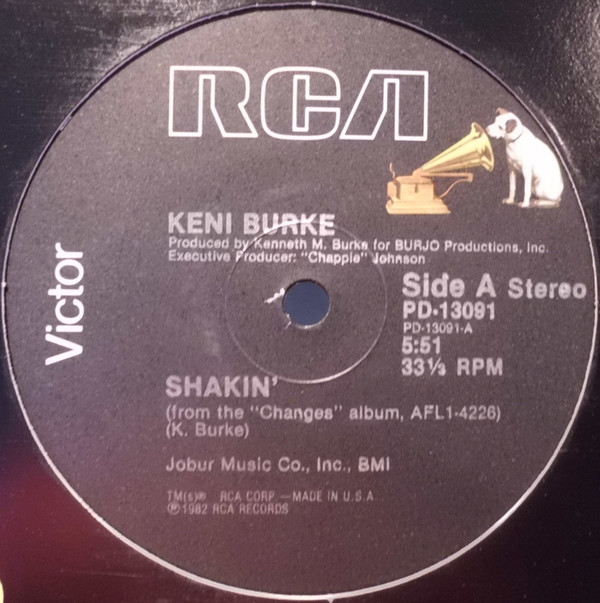 Cover Keni Burke - Shakin' (12) Schallplatten Ankauf