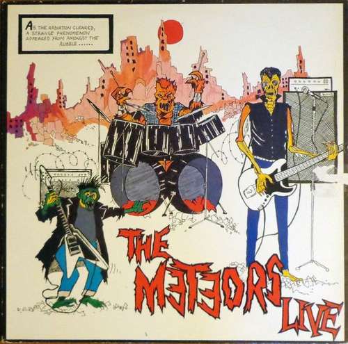 Cover The Meteors (2) - The Meteors Live (LP, Album) Schallplatten Ankauf