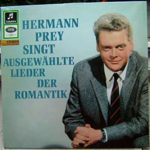 Cover Hermann Prey - Singt Ausgewählte Lieder Der Romantik (LP) Schallplatten Ankauf