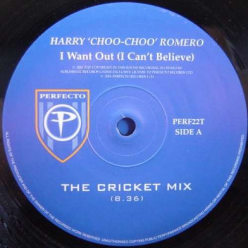 Cover Harry 'Choo-Choo' Romero* - I Want Out (I Can't Believe) (12) Schallplatten Ankauf