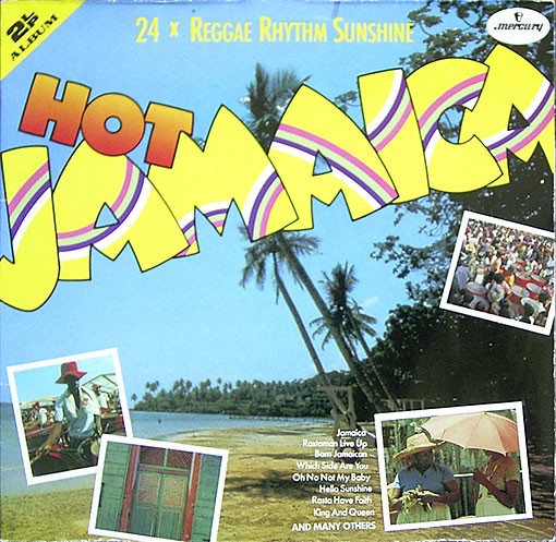 Cover Various - Hot Jamaica - 24 x Reggae Rhythm Sunshine (2xLP, Comp) Schallplatten Ankauf