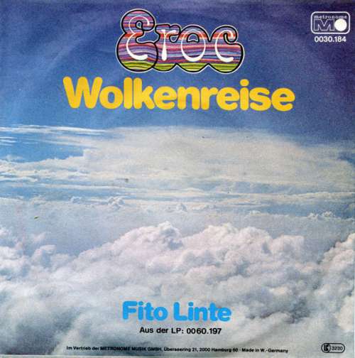 Cover Eroc - Wolkenreise (7, Single) Schallplatten Ankauf