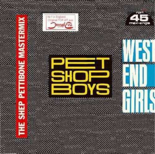 Cover Pet Shop Boys - West End Girls (The Shep Pettibone Mastermix) (12, Maxi, RP) Schallplatten Ankauf
