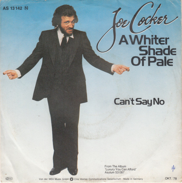 Bild Joe Cocker - A Whiter Shade Of Pale (7, Single) Schallplatten Ankauf