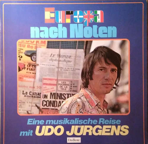 Cover Udo Jürgens - Europa Nach Noten (LP, Album, Club) Schallplatten Ankauf
