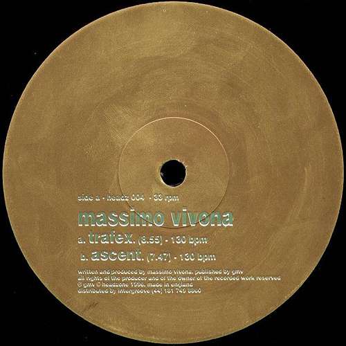 Cover Massimo Vivona - Trafex / Ascent (12) Schallplatten Ankauf