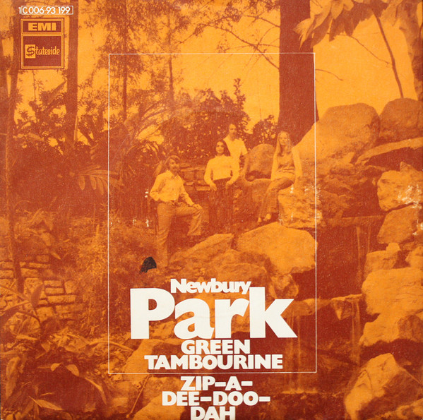 Cover Newbury Park - Green Tambourine / Zip-A-Dee-Doo-Dah (7, Single) Schallplatten Ankauf
