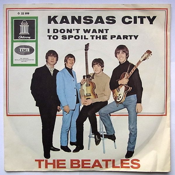 Cover The Beatles - Kansas City (7, Single, Mono) Schallplatten Ankauf