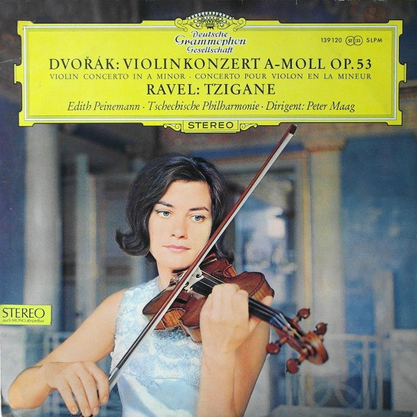 Bild Dvořák* / Ravel* - Edith Peinemann, Tschechische Philharmonie* Dirigent: Peter Maag -  Konzert Für Violine Und Orchester A-moll Op. 53 / Tzigane  (LP) Schallplatten Ankauf