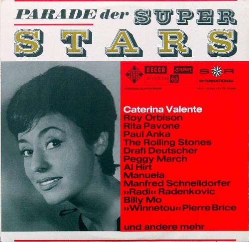 Cover Various - Parade Der Superstars (LP, Comp, Mono) Schallplatten Ankauf