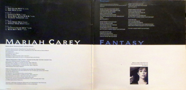 Cover Mariah Carey - Fantasy (2x12, Gat) Schallplatten Ankauf