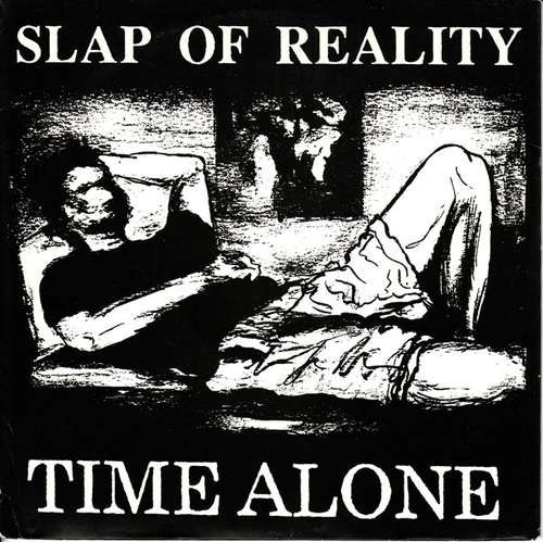 Cover Slap Of Reality - Time Alone (7, EP, Whi) Schallplatten Ankauf