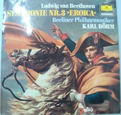 Cover Ludwig van Beethoven, Karl Böhm, Berliner Philharmoniker - Symphonie Nr. 3 »Eroica« (LP, RE) Schallplatten Ankauf