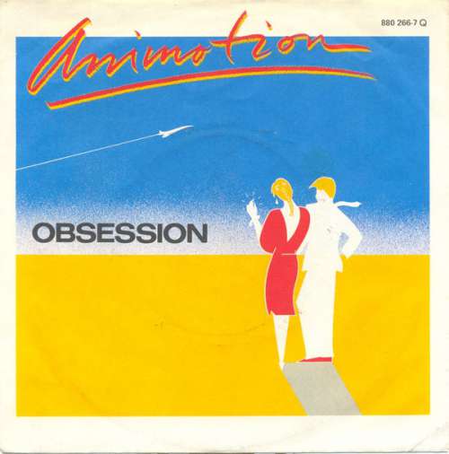 Cover Animotion - Obsession (7, Single) Schallplatten Ankauf