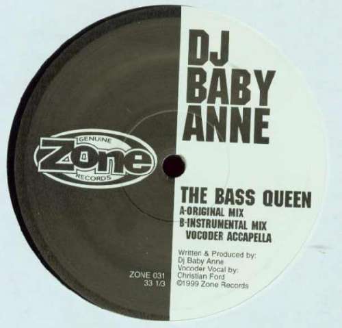Cover DJ Baby Anne - The Bass Queen (12) Schallplatten Ankauf