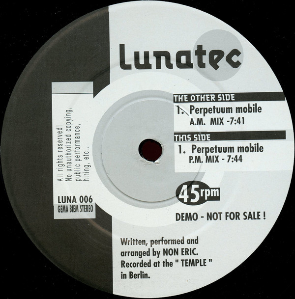 Cover Luxor - Perpetuum Mobile (12, Promo) Schallplatten Ankauf