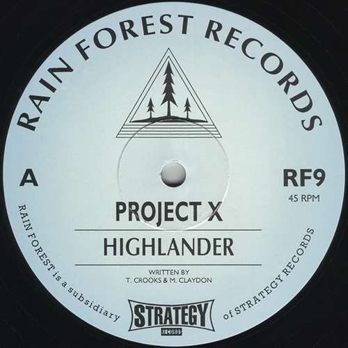 Cover Project X - Highlander / Spirit Of Darkness (12) Schallplatten Ankauf