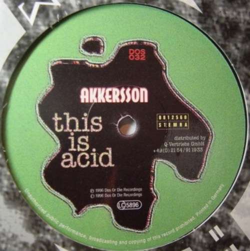 Cover This Is Acid Schallplatten Ankauf