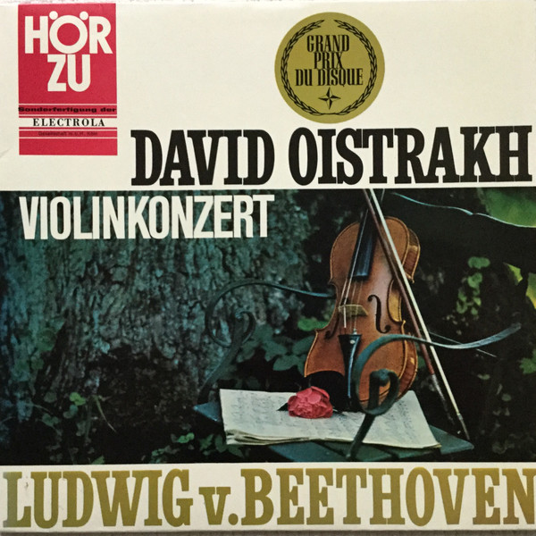 Cover Ludwig V. Beethoven*, David Oistrakh* - Violinkonzert (LP, Album) Schallplatten Ankauf