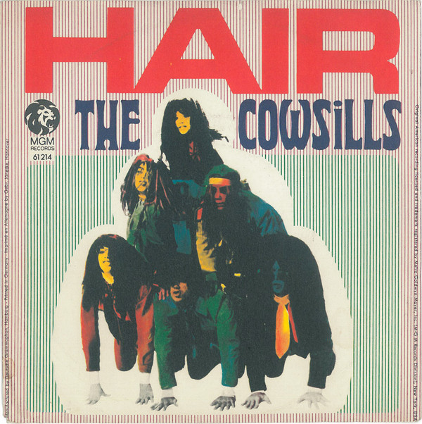 Cover The Cowsills - Hair (7, Single, Mono) Schallplatten Ankauf