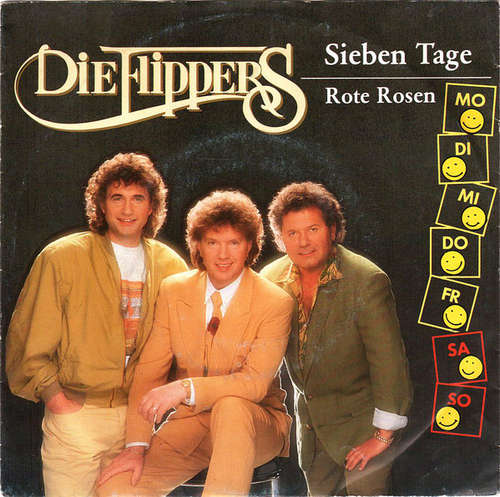 Cover Die Flippers - Sieben Tage (7, Single) Schallplatten Ankauf