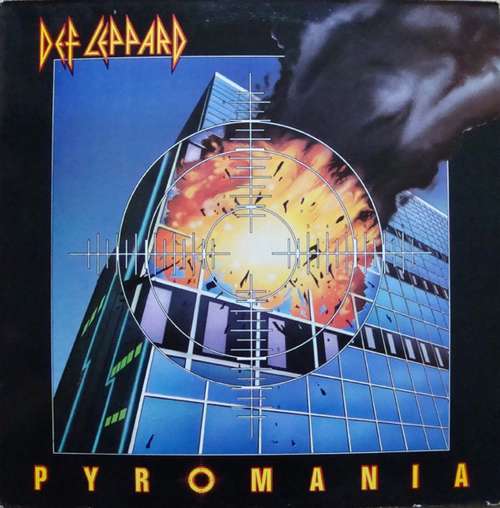 Cover Def Leppard - Pyromania (LP, Album, Red) Schallplatten Ankauf