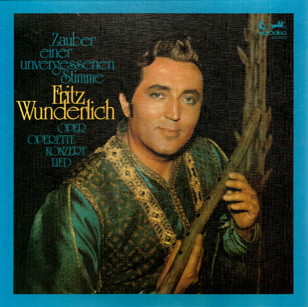 Cover Fritz Wunderlich - Zauber Einer Unvergessenen Stimme (4xLP, Album, Box + Box) Schallplatten Ankauf