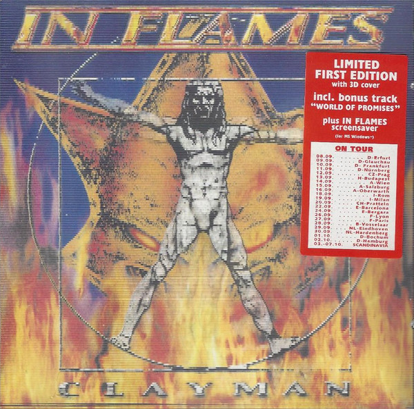 Cover In Flames - Clayman (CD, Album, Enh, Ltd) Schallplatten Ankauf