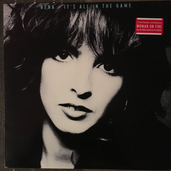 Cover Nena - It's All In The Game (LP, Album) Schallplatten Ankauf