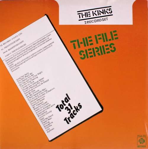 Cover The File Series - The Kinks Schallplatten Ankauf