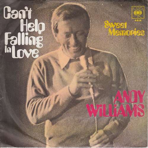 Cover Andy Williams - Can't Help Falling In Love (7, Single) Schallplatten Ankauf