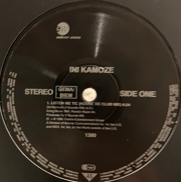 Bild Ini Kamoze - Listen Me Tic (12) Schallplatten Ankauf