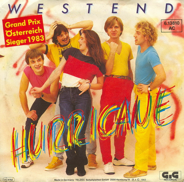 Cover Westend - Hurricane (7, Single, Promo) Schallplatten Ankauf