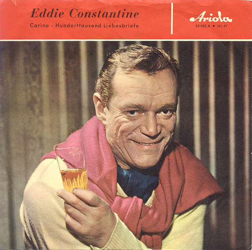 Bild Eddie Constantine - Carina / Hunderttausend Liebesbriefe (7, Single, Mono) Schallplatten Ankauf