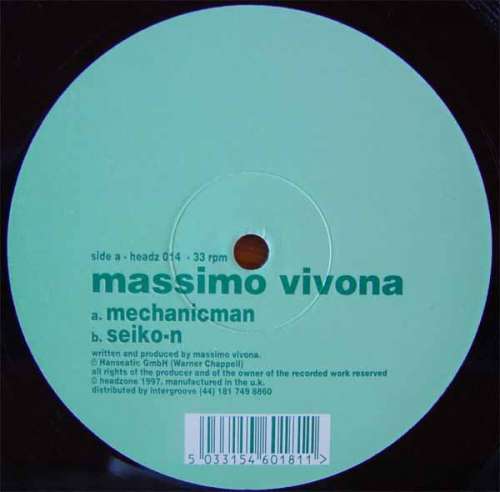 Cover Massimo Vivona - Mechanicman (12) Schallplatten Ankauf