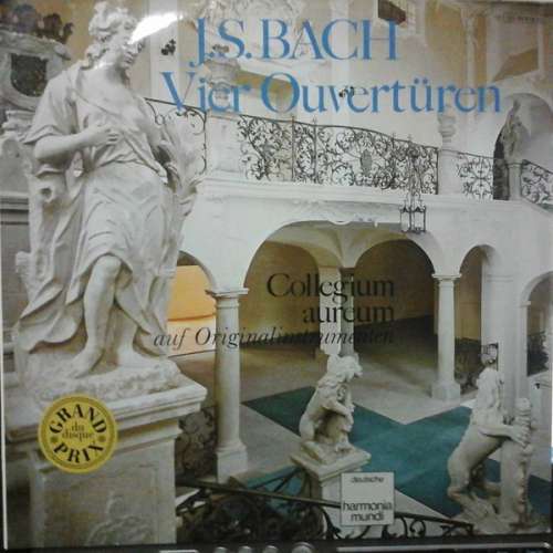 Cover J.S. Bach* - Collegium Aureum - Vier Ouvertüren (2xLP) Schallplatten Ankauf