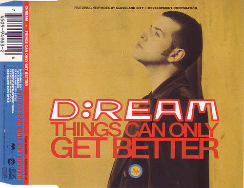 Cover D:Ream - Things Can Only Get Better (CD, Maxi) Schallplatten Ankauf